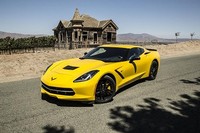 Yellow Corvette Stingray